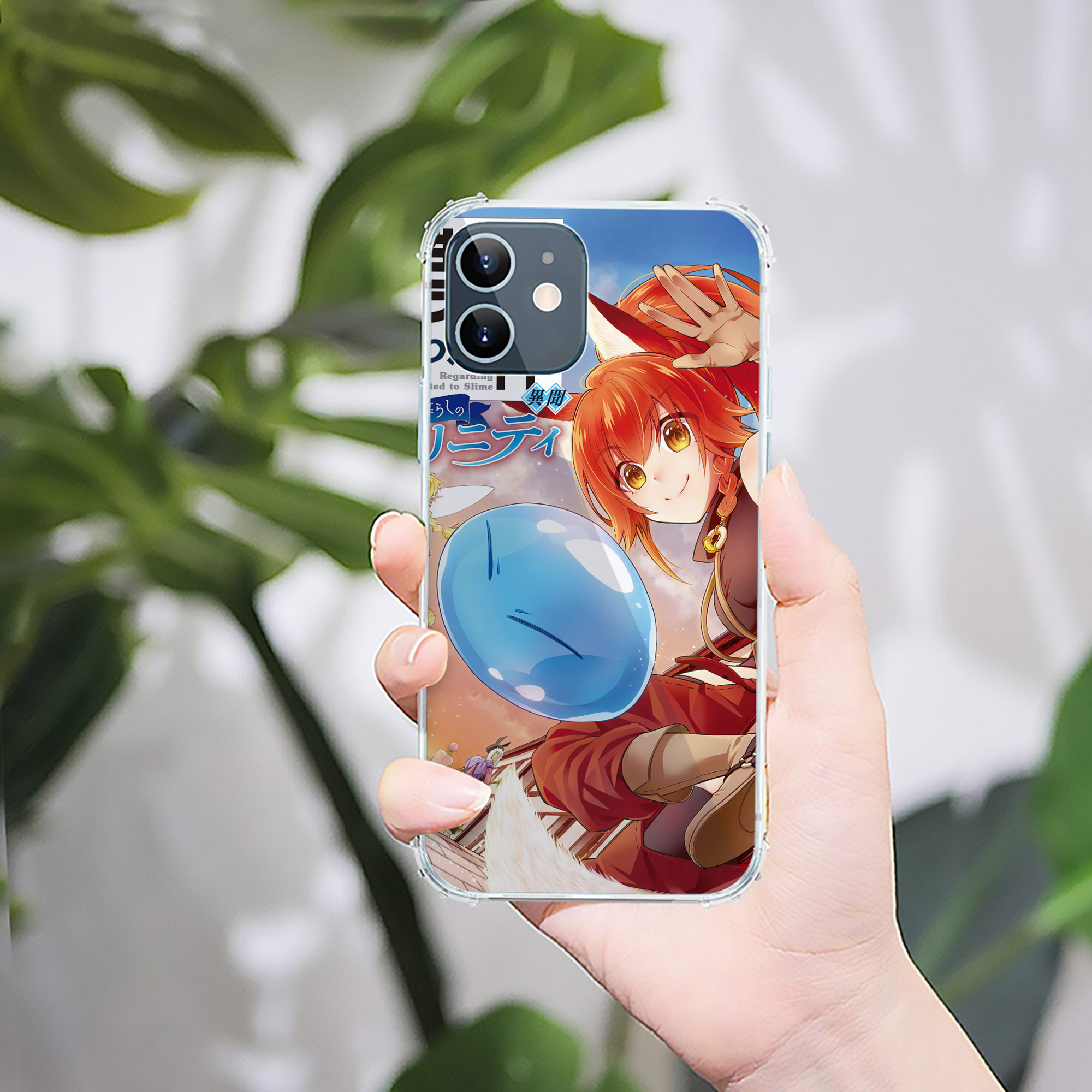 （画像用） 転スラ Regarding Reincarnated to Slime 【iPhone 12シリーズ対応】透明スマホケース（クリアソフトケース）